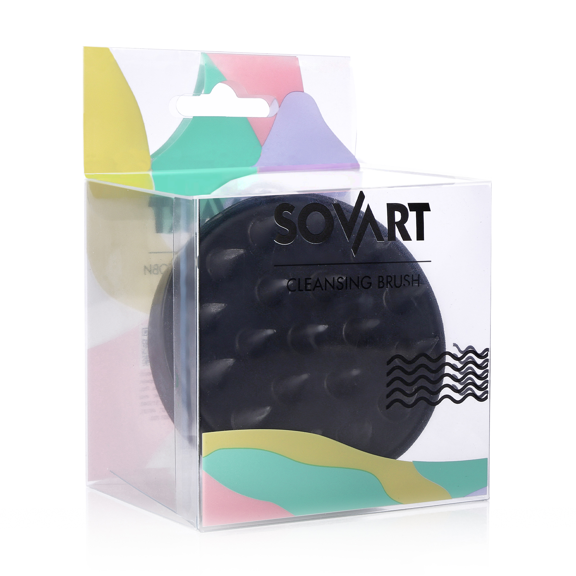 Щітка для миття голови Sovart чорна, 1 шт